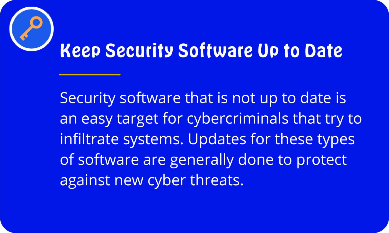 Tips for keeping security software up to date.