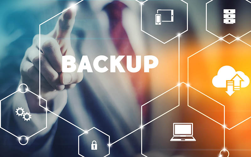 Backing up your business data