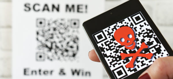 Prevention and management of malicious QR codes.