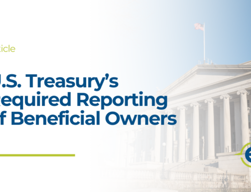 U.S. Treasury’s Required Reporting of Beneficial Owners