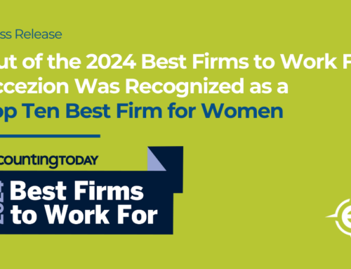 Eccezion Recognized as a Top Ten Best Firm for Women