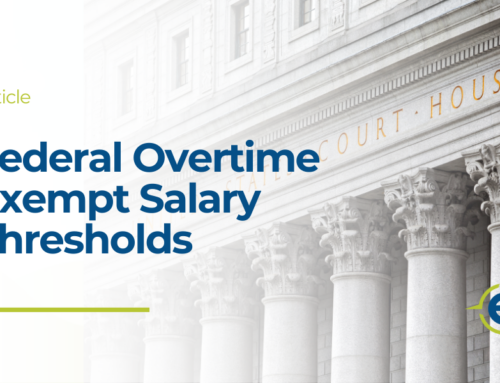 Federal Overtime Exempt Salary Thresholds