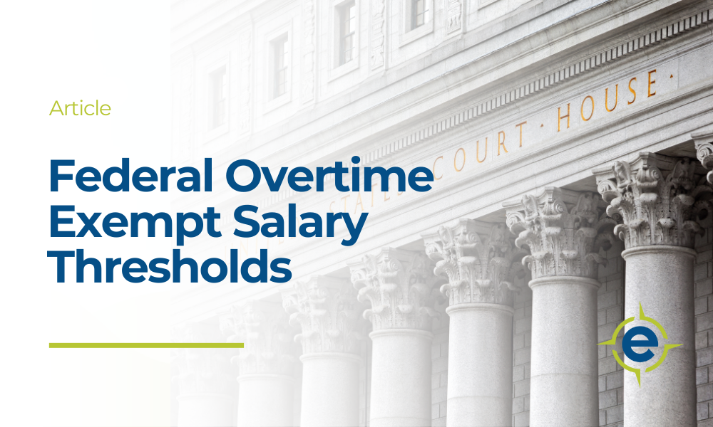 Federal overtime exempt salary threshold