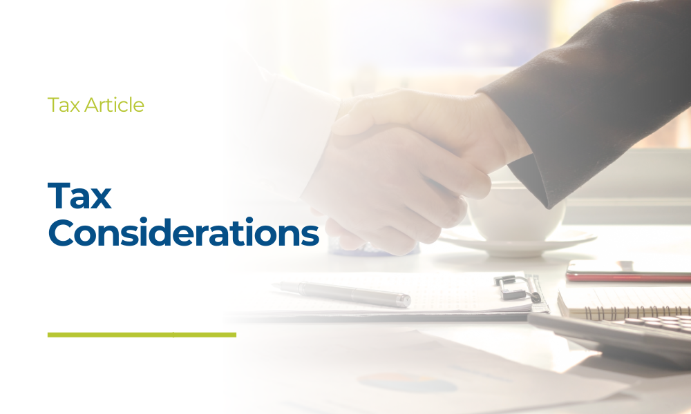 Tax Considerations to Include in Your Partnership or Shareholder Agreement