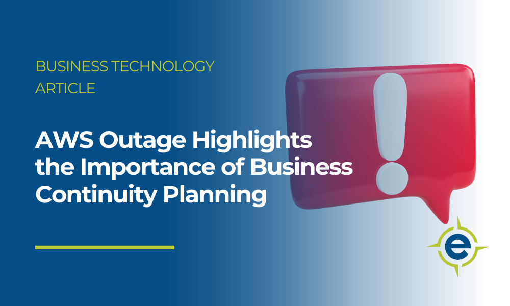 AWS Outage Highlights the importance of business continuity planning