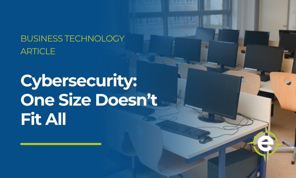 Cybersecurity: One Size Doesn't Fit All